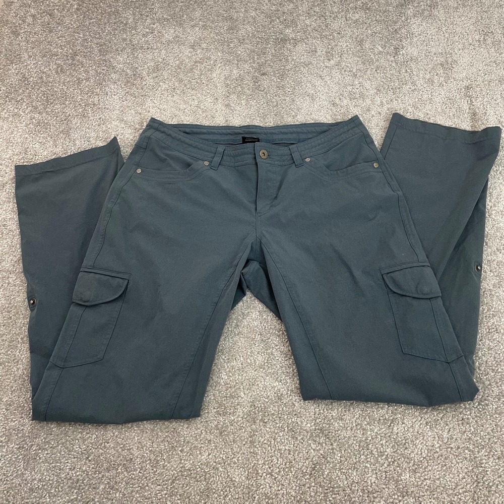 KUHL Cargo Pants Womens 10 Freeflex Roll Up Splash Utility Hiking Outdoor